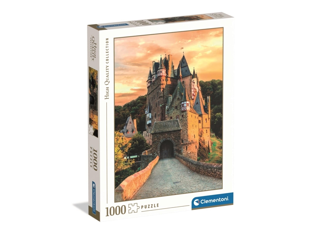 Clementoni Puslespil Hqc Golden Hour At Eltz Castle 2026, 1000 Brikker