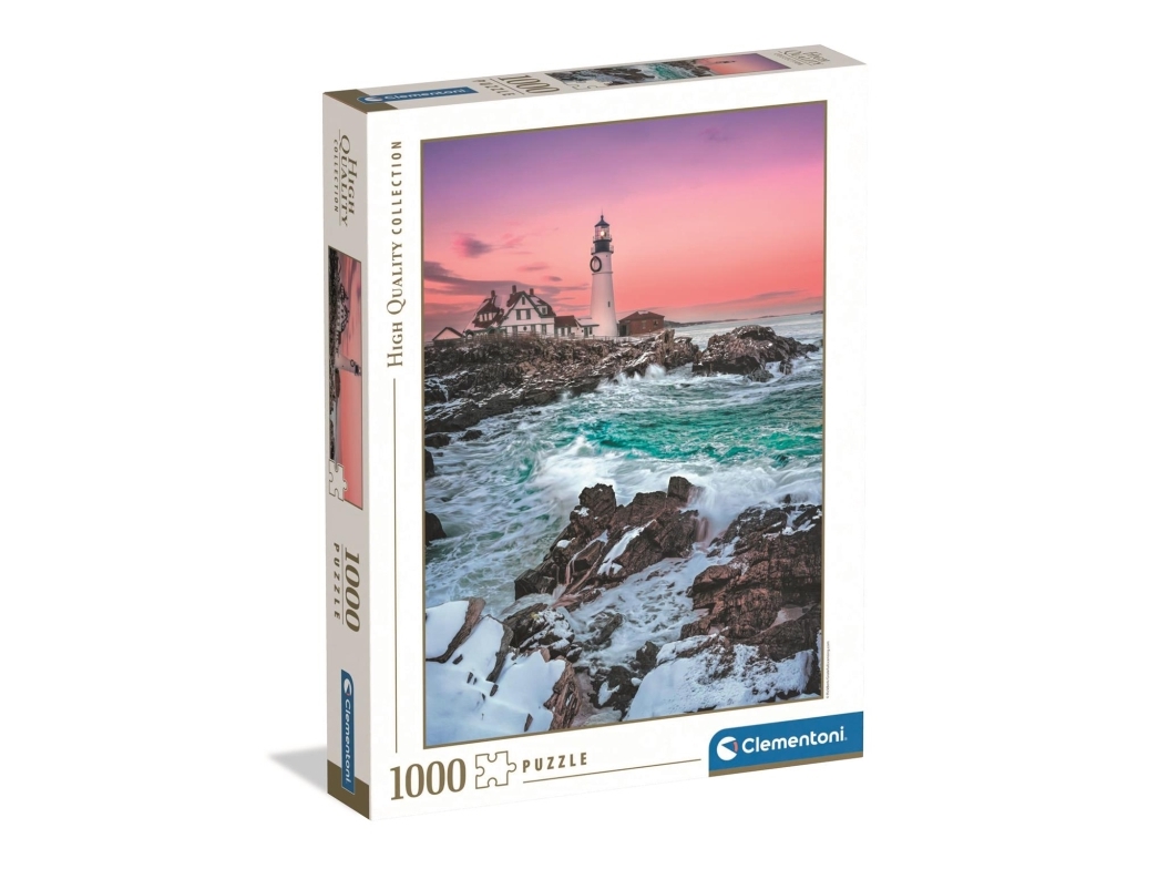 Puzzle Hqc „First Snow At Portland Head 2026“, 1000 Teile