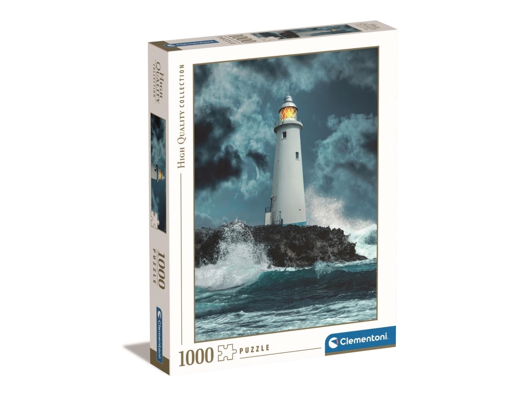 Clementoni Puslespil Hqc Lighthouse In The Storm, 1000 Brikker
