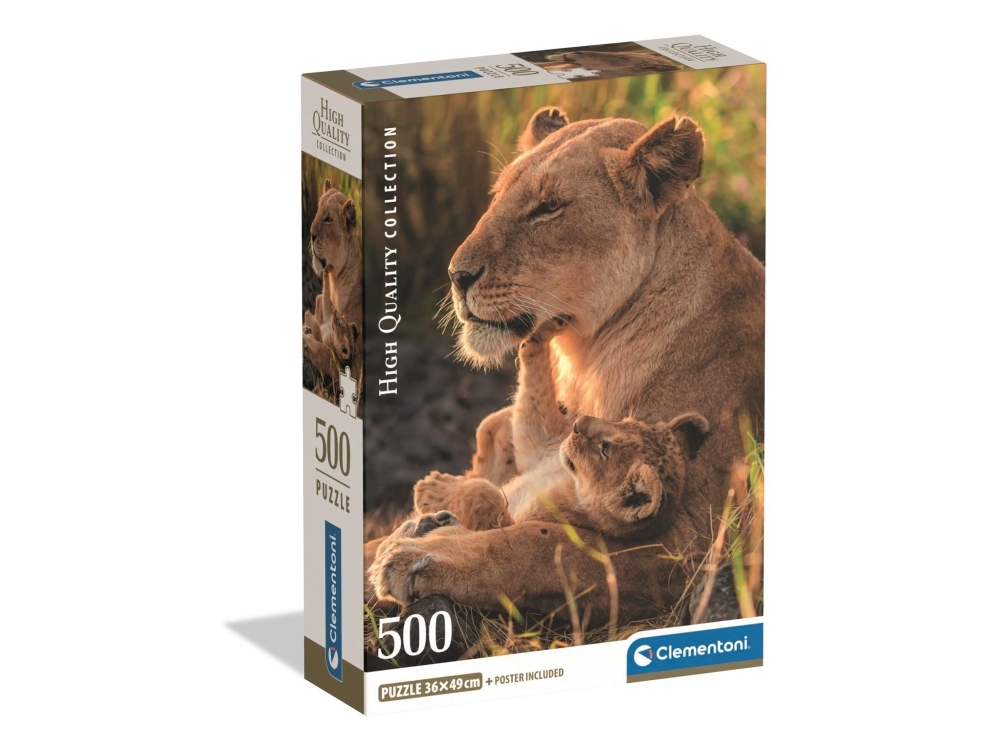 Puslespil Hqc Feline Love 2026 - Compact, 500 Brikker