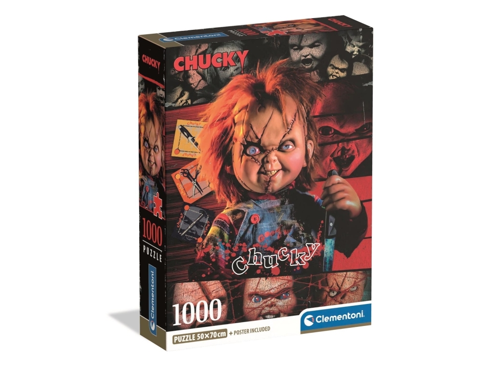 Puslespil Chucky-Horror Movies, 1000 Brikker