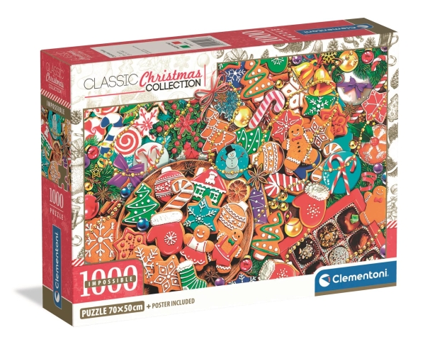 Puzzle „Impossible Christmas Treats“, 1000 Teile