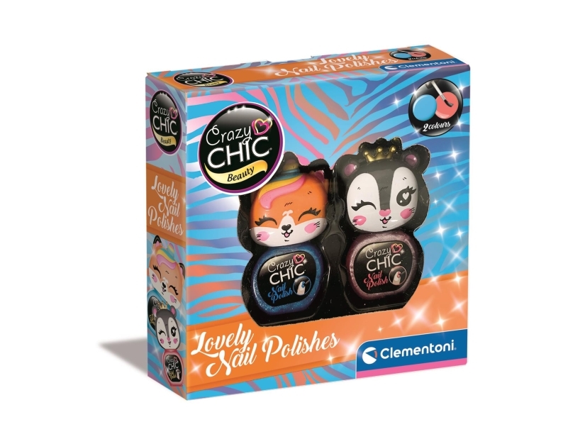 Clementoni Lovely Nail Polishes - 2 Farben