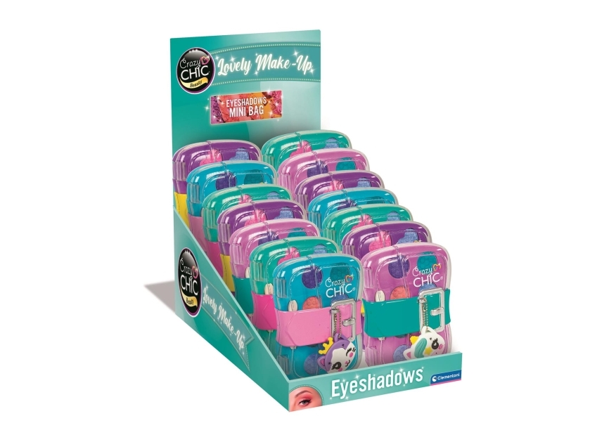 Clementoni Crazy Chic - øjenskygge Palette Til Børn - Assorteret