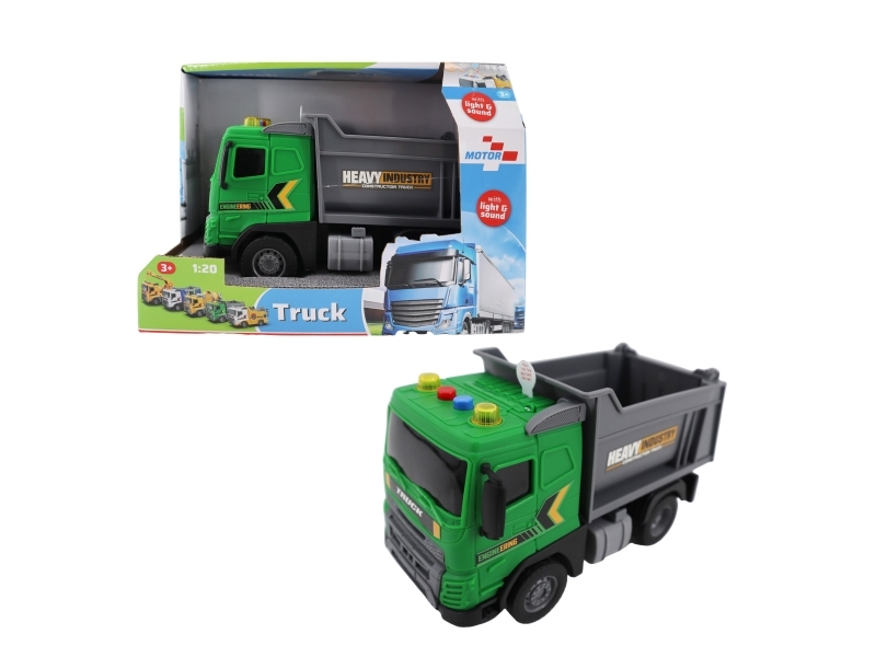 Impulse Toys Lastbil M/Lys Og Lyd 1:20