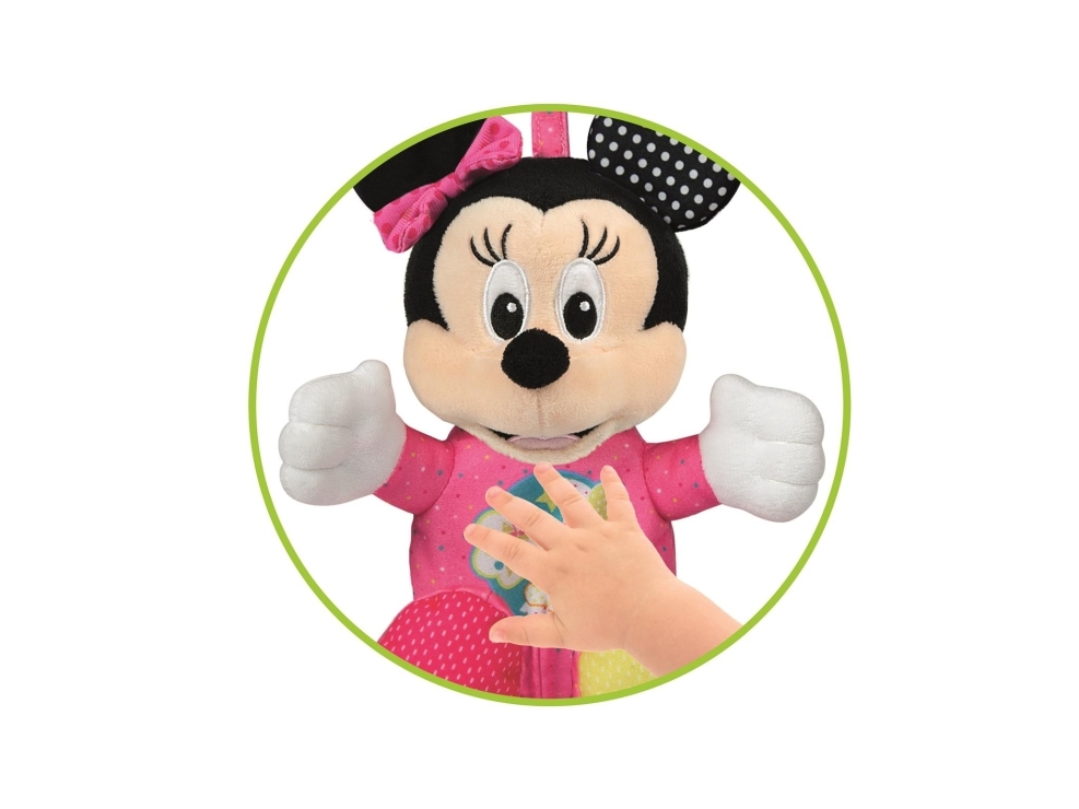 Clementoni Baby Minnie Lightin Plush, Legetøjsdyr, 1 År, Interaktiv, Klingende, LR44