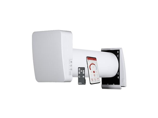 Duka One S6 ventilator med varmegenvinding, Ø160 mm, wi-fi, hvid