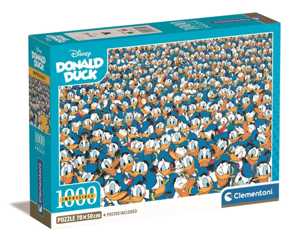 Puzzle Hqc „Impossible Donald Duck“, 1000 Teile