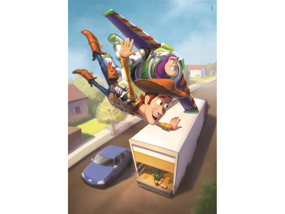 Clementoni - Toy Story Puslespil - 1000 Brikker - Disney Pixar