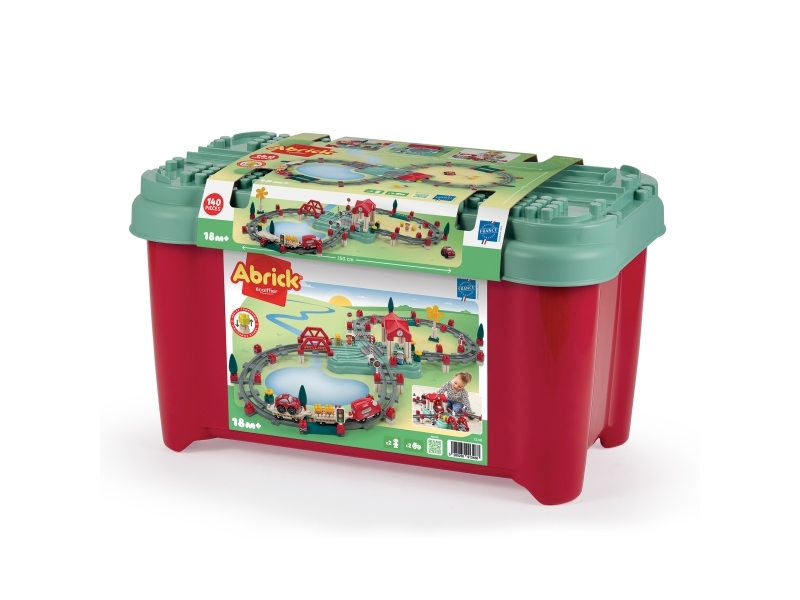 Ecoiffier Landzug-Rennbahn Im Fass – Abrick
