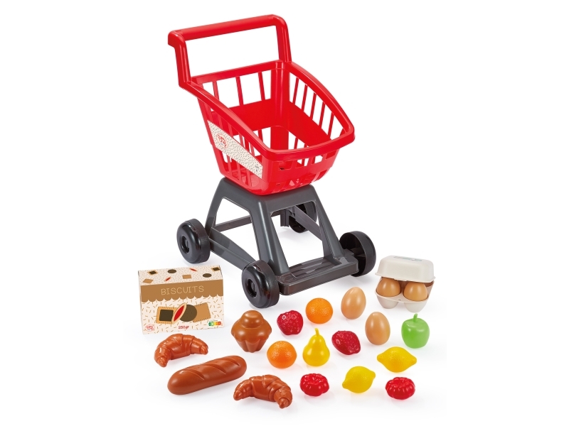 Fully-Stocked Shopping Trolley