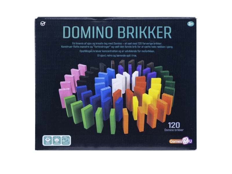 Domino Brikker - Spil Med 120 Brikker