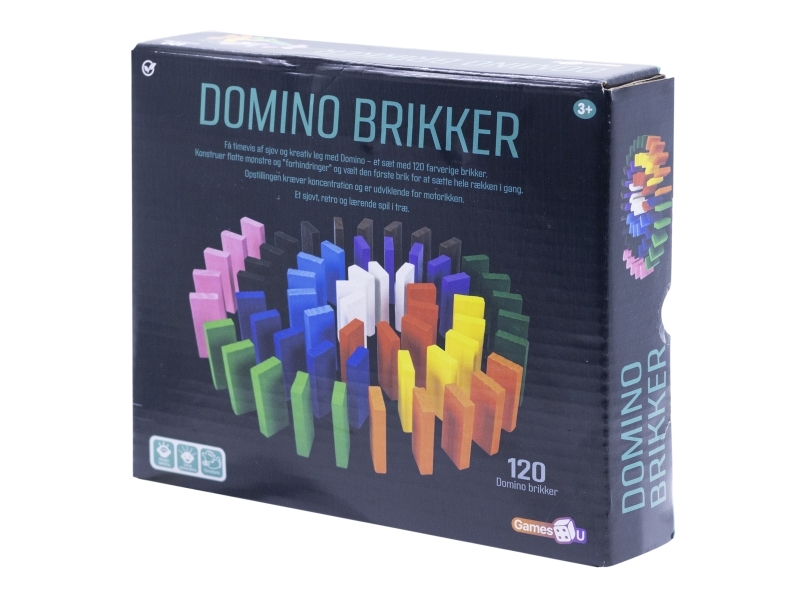 GAMES4U Domino m/120 brikker