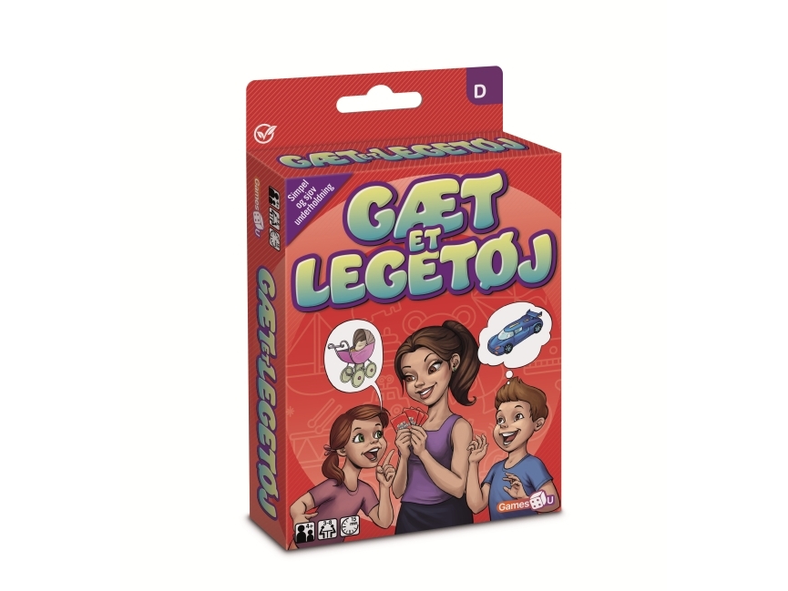 Gæt et legetøj - Kortspil - Games4U