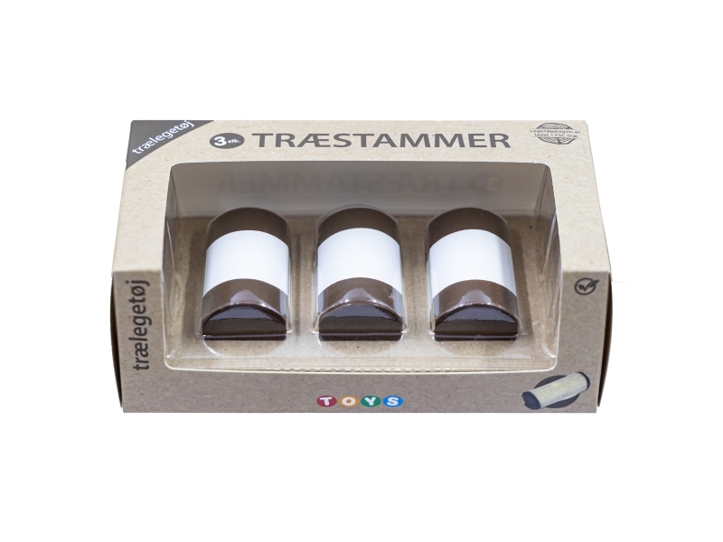 Danske Kager - Træstammer 3Stk
