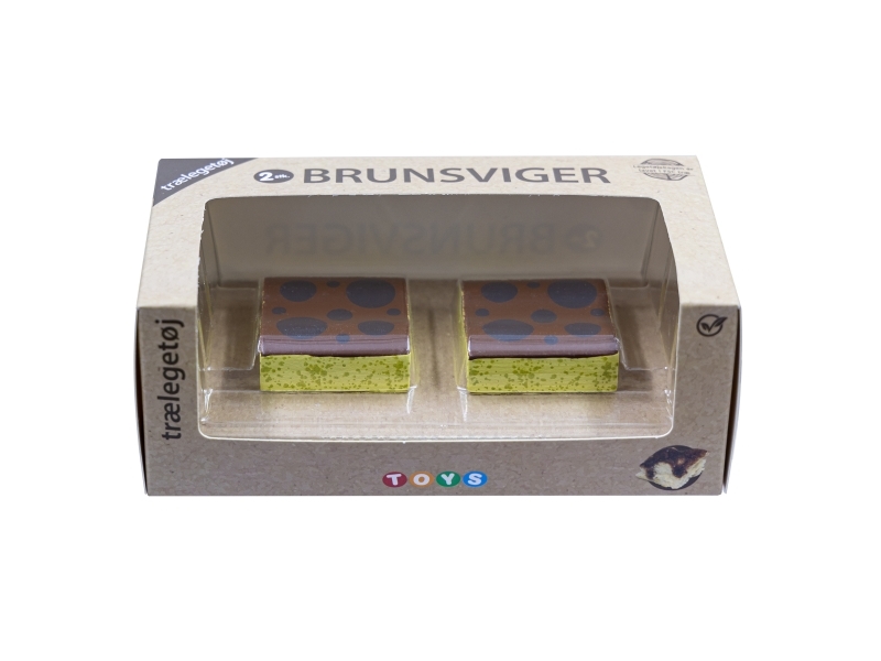 Danske Kager - Brunsviger 2Stk