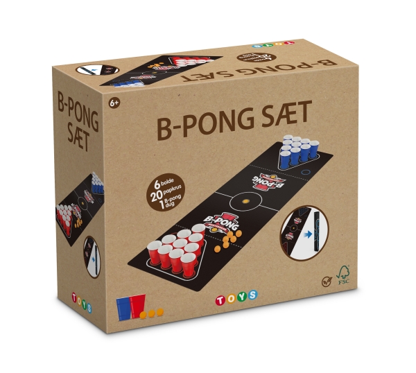 B-Pong Sæt M/27 Dele - U/Prismærke