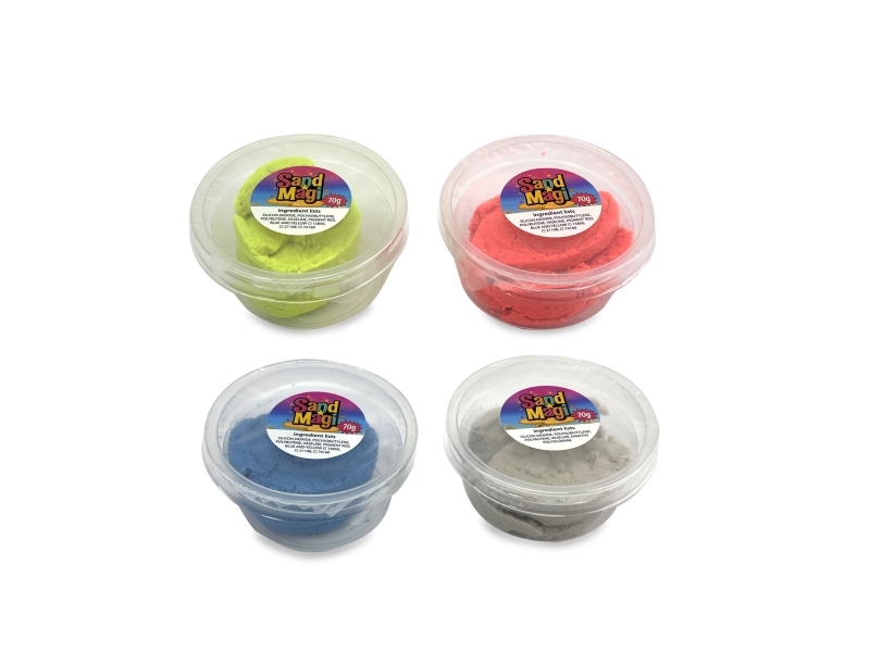 Impulse Toys Sand Magi in Cups 4pcs 70g