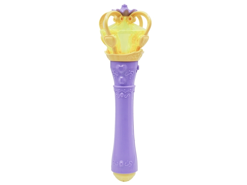 Princess Wand w/light and sound 24cm 3-asst