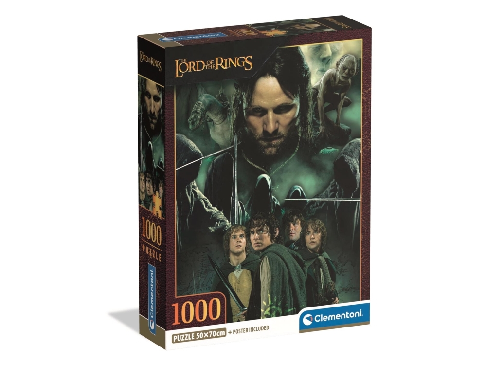 Puslespil Hqc The Lord Of The Rings, 1000 Brikker
