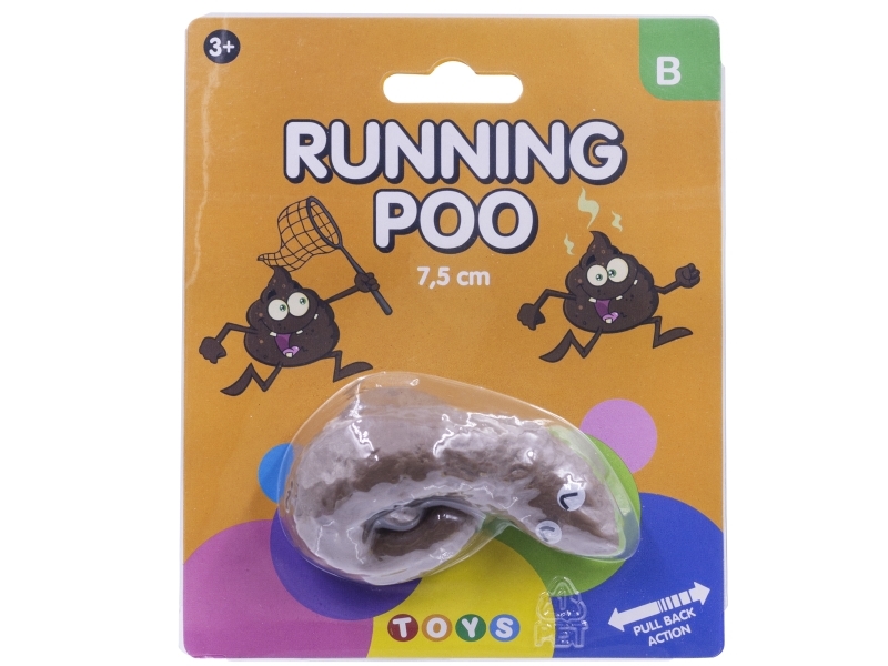 Impulse Toys Running Poo 7,5Cm