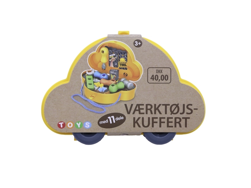Impulse Toys Werkzeugkoffer Mit 11 Teilen