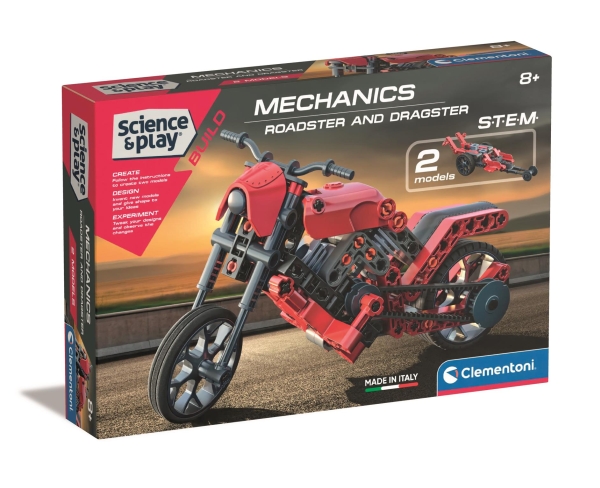 Clementoni Mechanics - Roadster And Dragster
