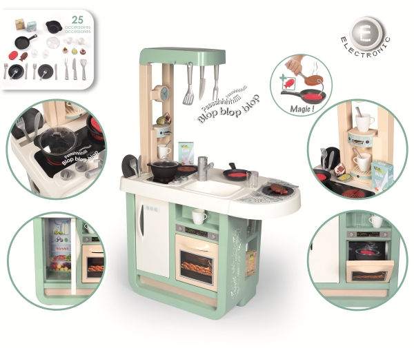 Smoby Cucina Cherry, Cherry kitchen, 3 vuosi/vuosia, AAA