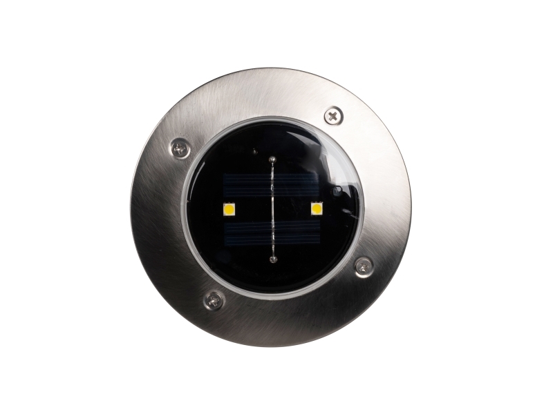Det Gamle Apotek Solar lanterne , H 14cm, Dia. 12cm, Sølvfarvet