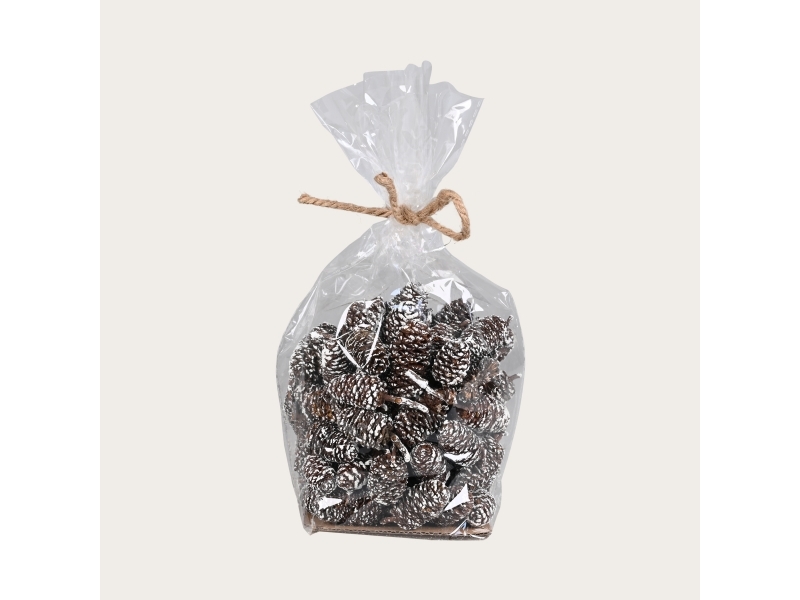 Det Gamle Apotek Deco Bag , H 10Cm, B 10Cm, D 14Cm, Guldfarvet