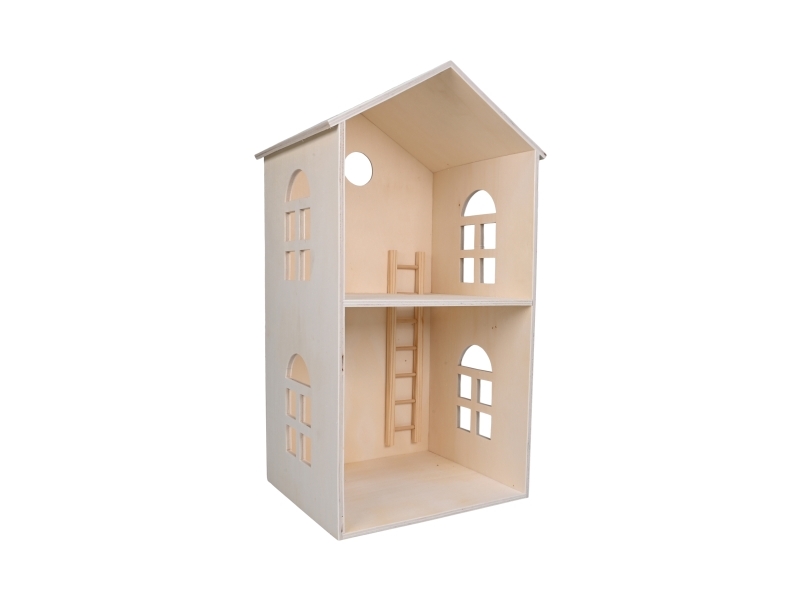 Det Gamle Apotek Nissedørshus saml selv, H 45cm, B 5cm, D 23cm, 1/colorbox, Natur