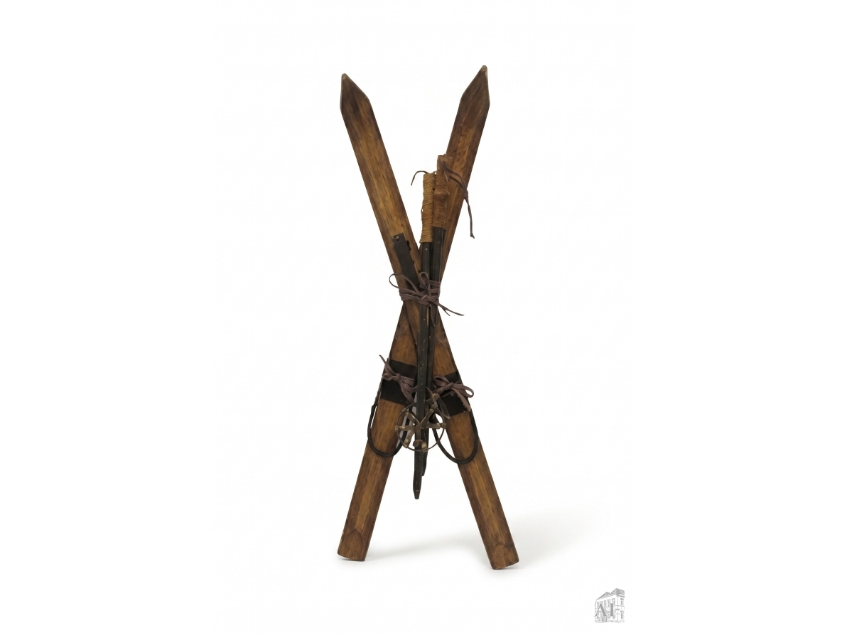 Det Gamle Apotek Ski, H 90cm, B 5,5cm, Natur