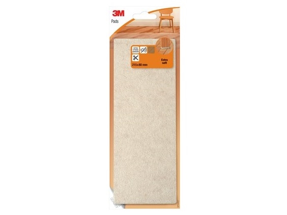 3M SP84A27, Beige, Kuitu, Suorakulmainen, 215 mm, 80 mm, 1 kpl