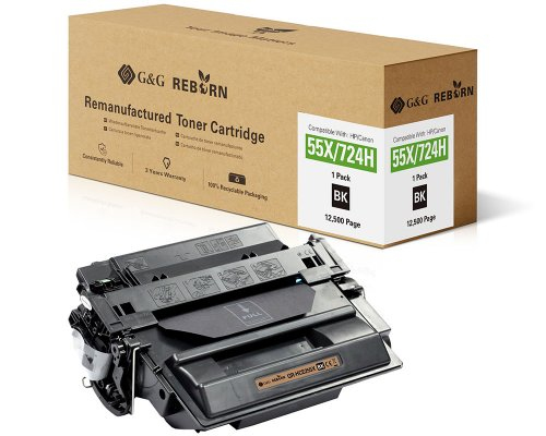 G&G Gr-Hce255x, 12500 Seiten, Schwarz, 1 Stück(E)