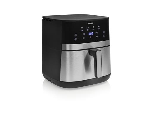 Princess 182474, Kuumakiertoilmakypsennin, 7 L, 80 °C, 200 °C, Yksi, Musta, Ruostumaton teräs