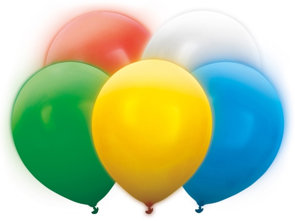 Partydeco Bl12-4-000, Spielzeugballon, Mehrfarbig, Multi, 30 Cm, 5 Stück(E)