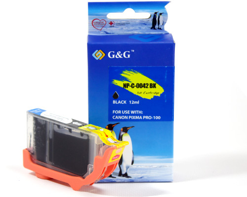 G&G Np-C-0042Bk, Schwarz, 12 Ml, 1 Stück(E), 900 Seiten, Einzelpackung