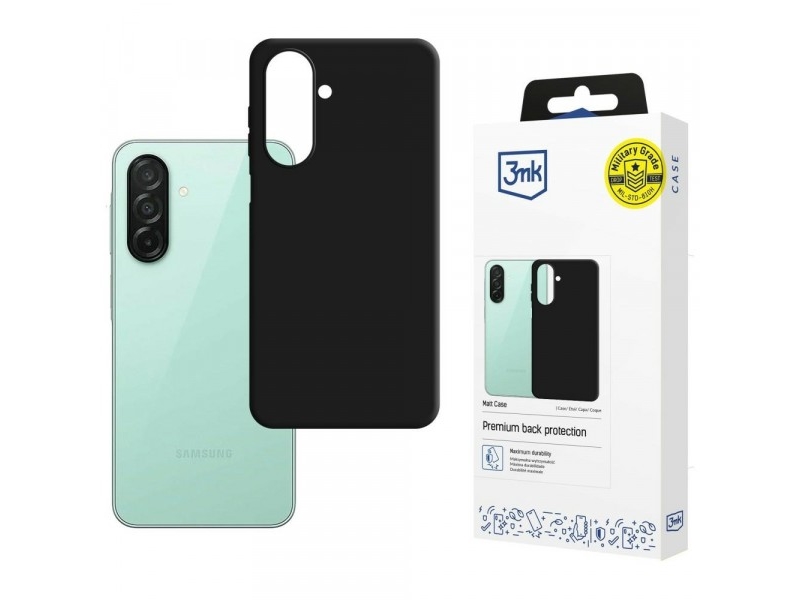 3Mk Matt Case Til Samsung Galaxy A27 5G - Mat Sort