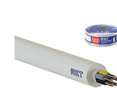 NKT/BD NOIKLX 90 Dca 5G2,5 installationskabel ljusgrå Rg 100 m