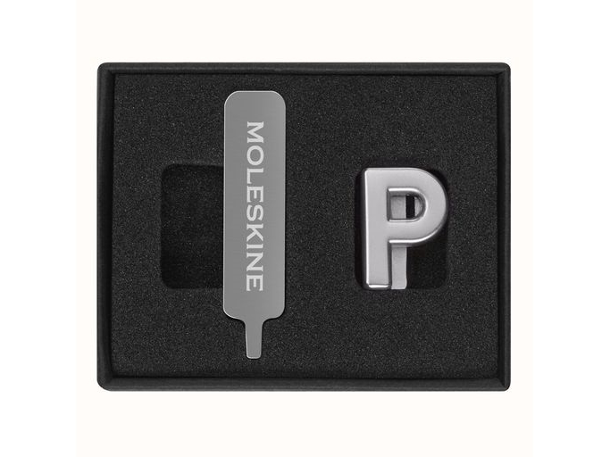 Moleskine Pins P Sølv
