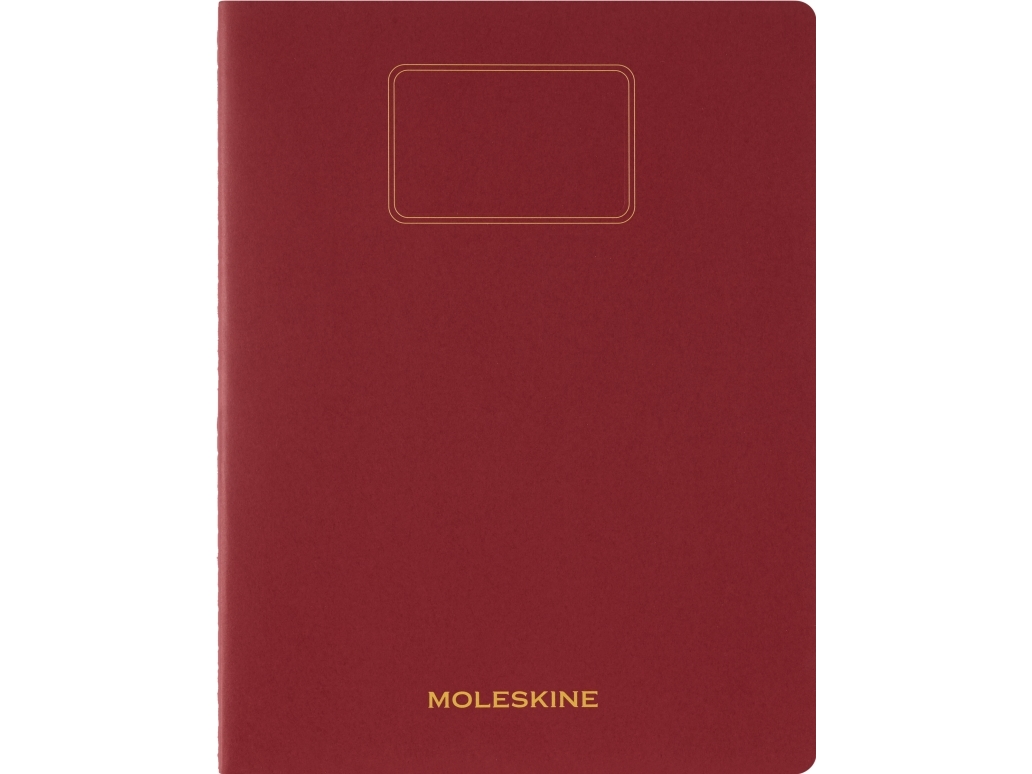 Student Cahier Blank Xxl Rød