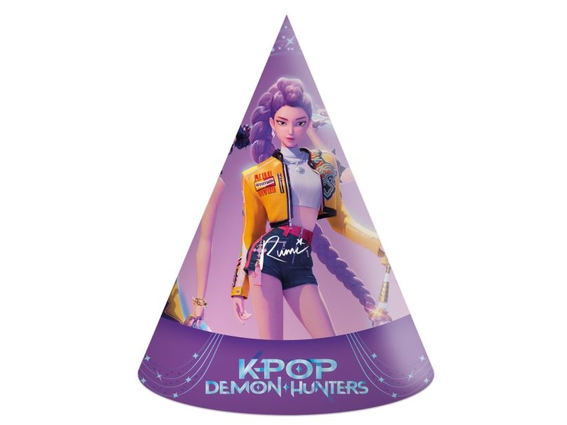 K-Pop Demon Hunters Partyhatte, 6 Stk