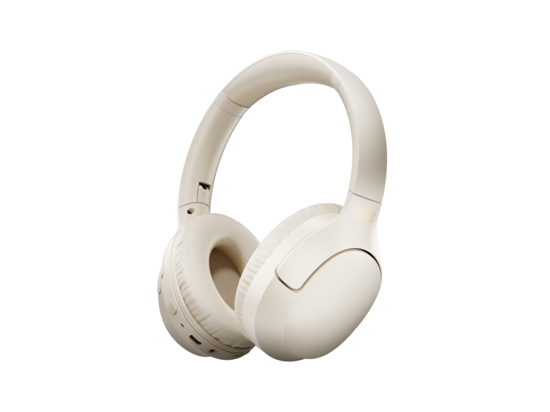 Qcy H2 Pro Enc Bluetooth 5.3 Over-Ear Hovedtelefoner - Hvid