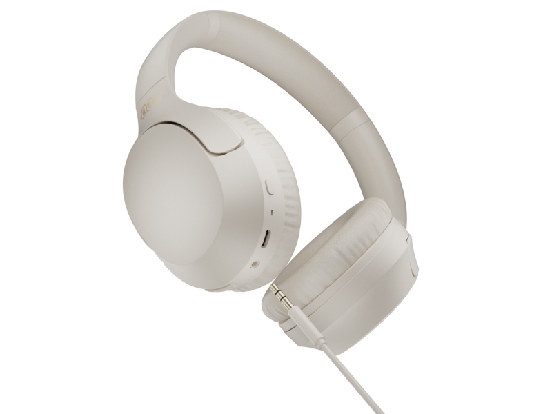 Qcy H2 Pro Enc Bluetooth 5.3 Over-Ear Hovedtelefoner - Hvid