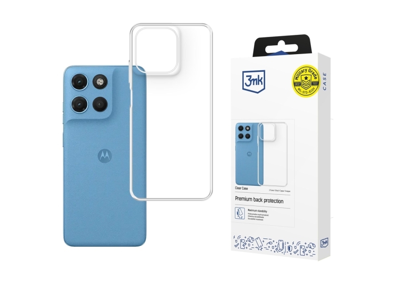3Mk Clear Case Für Motorola Moto G17 / G17 Power - Transparent