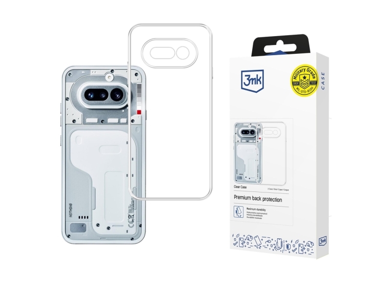 3Mk Clear Case Für Nothing Phone (4A) – Transparent