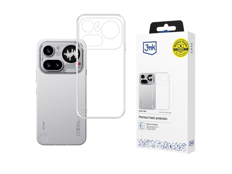3Mk Clear Case Til Nothing Phone (4A) Pro - Transparent
