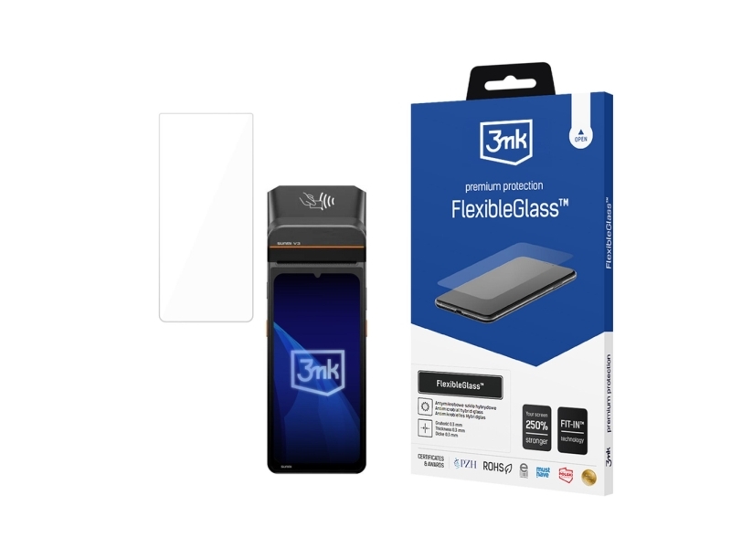 3mk FlexibleGlass™ hybridglas til SUNMI V3