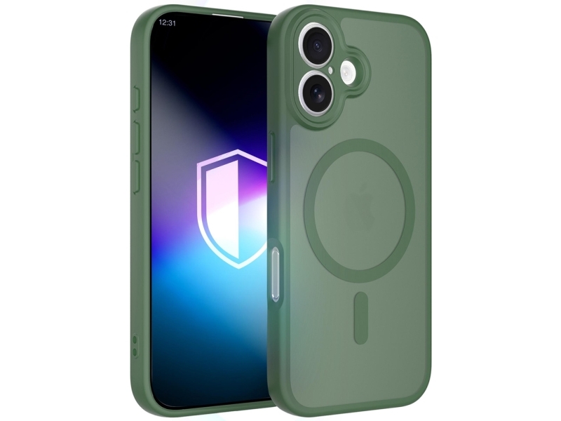 3Mk Misty Magcase Für Iphone 16 - Grün