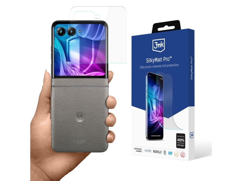 3Mk Silkymatt Pro Mat Film Til Motorola Razr 70